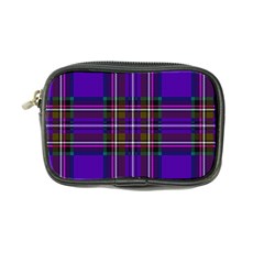 Purple Tartan Plaid Coin Purse by allthingseveryone