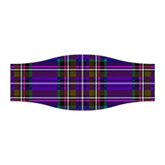 Purple Tartan Plaid Stretchable Headband by allthingseveryone