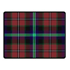 Purple And Red Tartan Plaid Double Sided Fleece Blanket (small)  by allthingseveryone