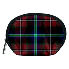 Purple And Red Tartan Plaid Accessory Pouches (medium)  by allthingseveryone