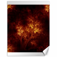 Artsy Brown Trees Canvas 18  X 24   by allthingseveryone