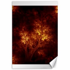 Artsy Brown Trees Canvas 20  X 30   by allthingseveryone