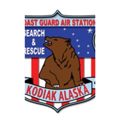 Coast Guard Air Station Kodiak Us Coast Guard Shower Curtain 48  X 72  (small)  by Bigfootshirtshop