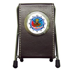 Coast Guard Air Station Borinquen Puerto Rico Stationery Holder Clock by Bigfootshirtshop