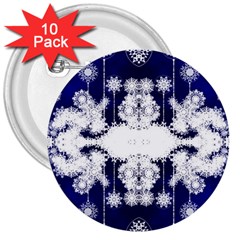 The Effect Of Light  Very Vivid Colours  Fragment Frame Pattern 3  Buttons (10 Pack)  by Celenk