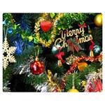 Decoration Christmas Celebration Gold Double Sided Flano Blanket (Medium)  60 x50  Blanket Front