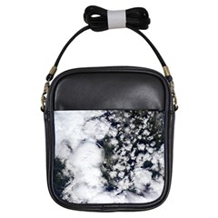 Earth Right Now Girls Sling Bags by Celenk