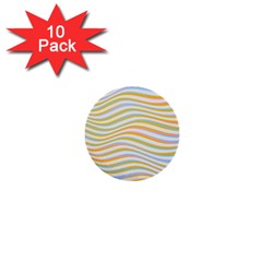 Art Abstract Colorful Colors 1  Mini Buttons (10 Pack)  by Celenk