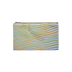 Art Abstract Colorful Colors Cosmetic Bag (small)  by Celenk