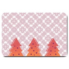 Christmas Card Elegant Large Doormat  by Celenk