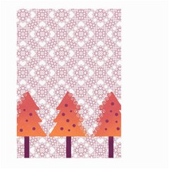 Christmas Card Elegant Large Garden Flag (two Sides) by Celenk