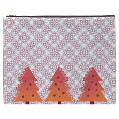 Christmas Card Elegant Cosmetic Bag (xxxl)  by Celenk