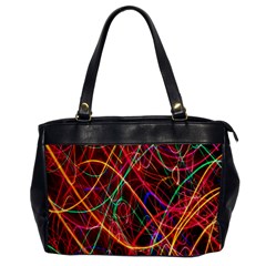 Wave Behaviors Office Handbags by Celenk