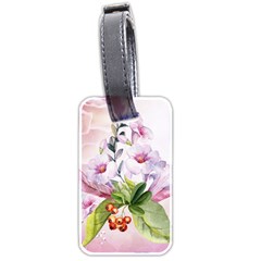 Wonderful Flowers, Soft Colors, Watercolor Luggage Tags (two Sides) by FantasyWorld7