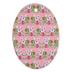 Floral Pattern Ornament (oval)