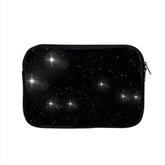 Starry Galaxy Night Black And White Stars Apple Macbook Pro 15  Zipper Case by yoursparklingshop