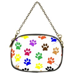 Pawprints Paw Prints Paw Animal Chain Purses (one Side)  by Celenk