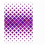 Pattern Square Purple Horizontal Large Garden Flag (Two Sides) Front