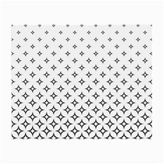 Star Pattern Decoration Geometric Small Glasses Cloth (2-side) by Celenk