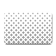 Star Pattern Decoration Geometric Small Doormat  by Celenk