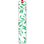 Leaves Foliage Green Wallpaper Large Book Marks Front