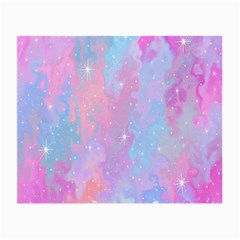 Space Psychedelic Colorful Color Small Glasses Cloth by Celenk