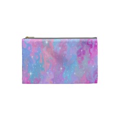 Space Psychedelic Colorful Color Cosmetic Bag (small)  by Celenk