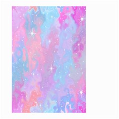 Space Psychedelic Colorful Color Small Garden Flag (two Sides) by Celenk