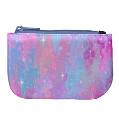 Space Psychedelic Colorful Color Large Coin Purse by Celenk