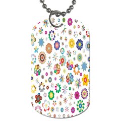 Design Aspect Ratio Abstract Dog Tag (one Side)