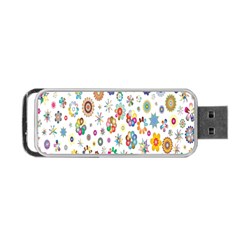 Design Aspect Ratio Abstract Portable Usb Flash (two Sides) by Celenk