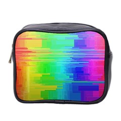 Colors Rainbow Chakras Style Mini Toiletries Bag 2-side by Celenk