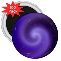 Spiral Lighting Color Nuances 3  Magnets (100 Pack) by Celenk