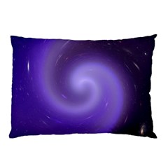 Spiral Lighting Color Nuances Pillow Case by Celenk