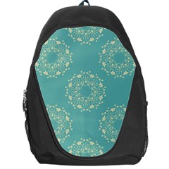 Floral Vintage Royal Frame Pattern Backpack Bag