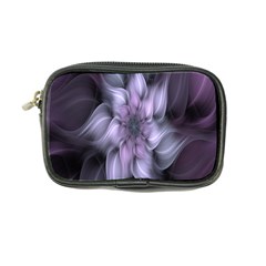 Fractal Flower Lavender Art Coin Purse