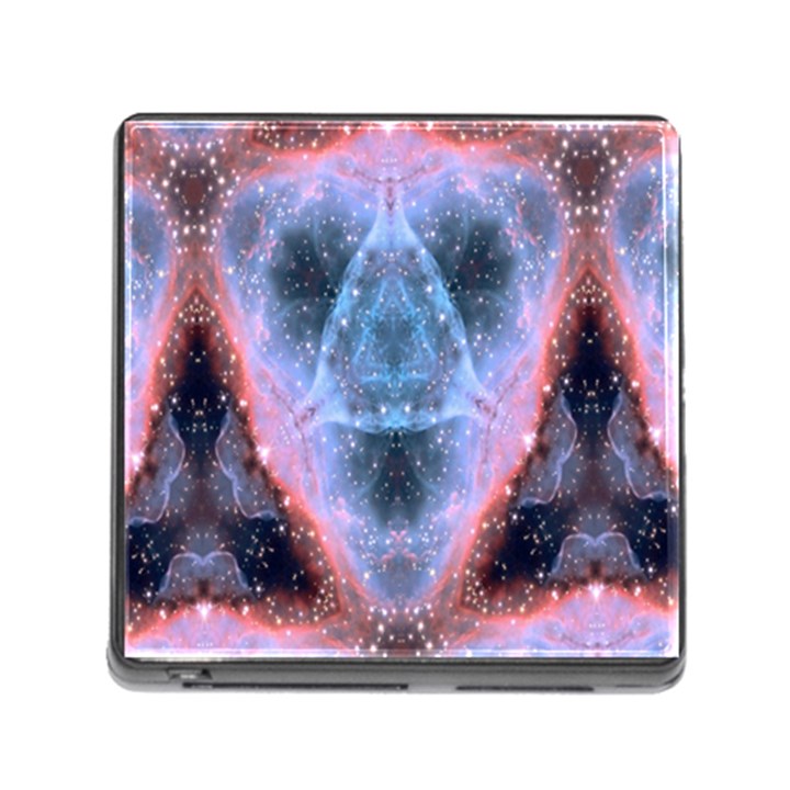 Sacred Geometry Mandelbrot Fractal Memory Card Reader (Square)