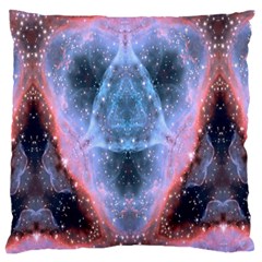 Sacred Geometry Mandelbrot Fractal Large Cushion Case (two Sides) by Celenk