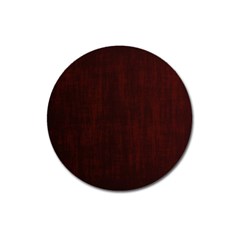 Grunge Brown Abstract Texture Magnet 3  (round) by Celenk