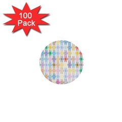 Background Wallpaper Spirals Twirls 1  Mini Buttons (100 Pack)  by Celenk