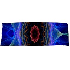 Cosmic Flower Kaleidoscope Art Body Pillow Case Dakimakura (two Sides) by Celenk