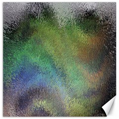 Frosted Glass Background Psychedelic Canvas 16  X 16   by Celenk