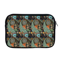 Pattern Background Fish Wallpaper Apple MacBook Pro 17  Zipper Case