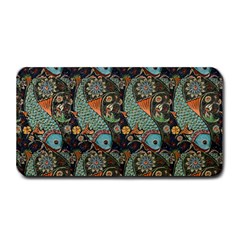 Pattern Background Fish Wallpaper Medium Bar Mats by Celenk