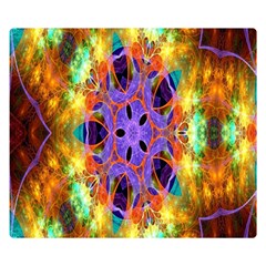 Kaleidoscope Pattern Ornament Double Sided Flano Blanket (small)  by Celenk