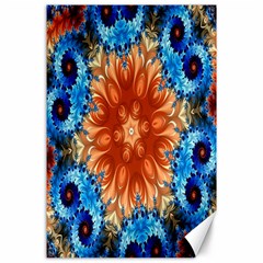 Alchemy Kaleidoscope Pattern Canvas 24  X 36  by Celenk