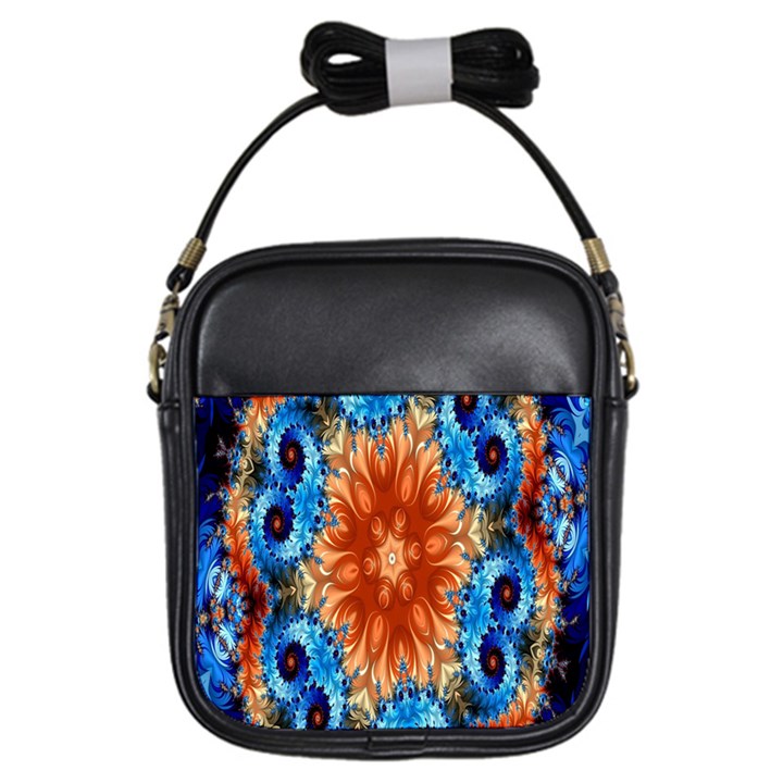 Alchemy Kaleidoscope Pattern Girls Sling Bags