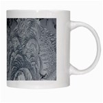 Abstract Art Decoration Design White Mugs Right