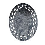 Abstract Art Decoration Design Oval Filigree Ornament (Two Sides) Front