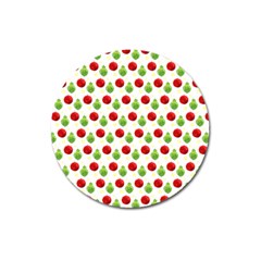 Watercolor Ornaments Magnet 3  (round)